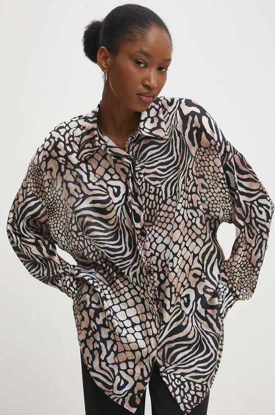 Answear Lab koszula klasyczny czarny 2525.TWK