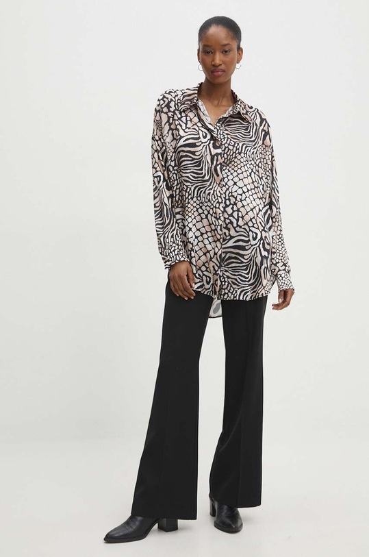 Answear Lab koszula 2525.TWK czarny WW24