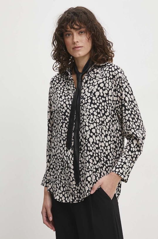 Košulja Answear.LAB casual bež 100401.TWK