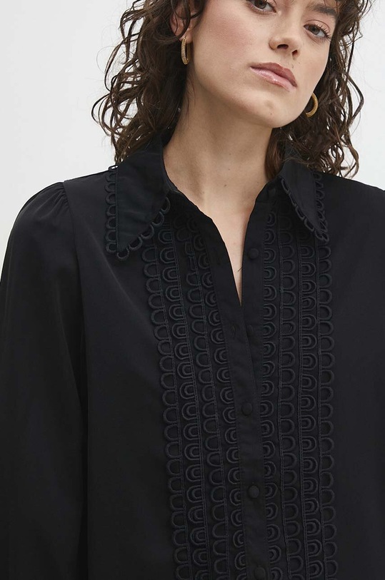 Košulja Answear.LAB crna mfs13009.iw