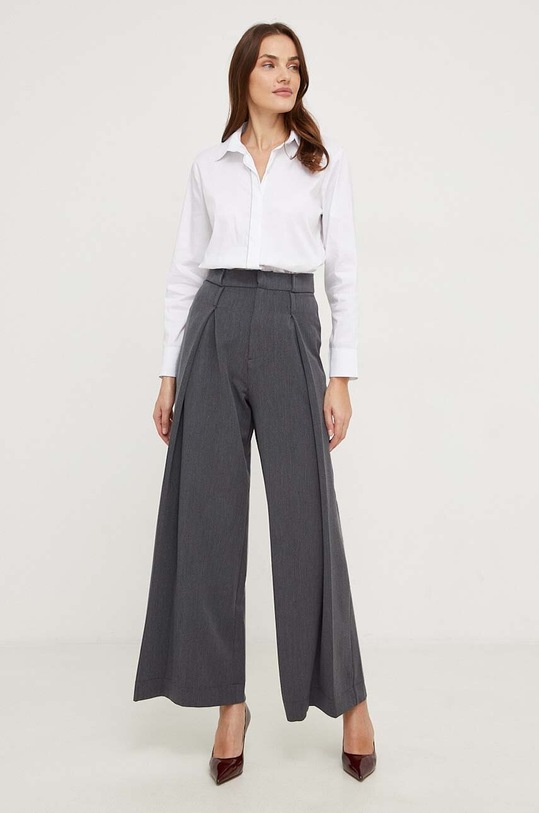 Answear Lab cămașă din bumbac 2195.idb alb WW24