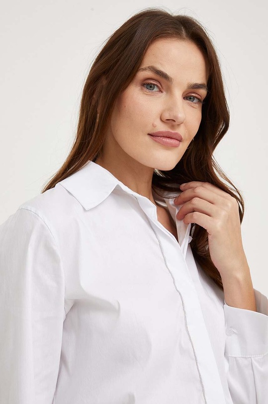 Answear Lab cămașă din bumbac alb 2195.idb