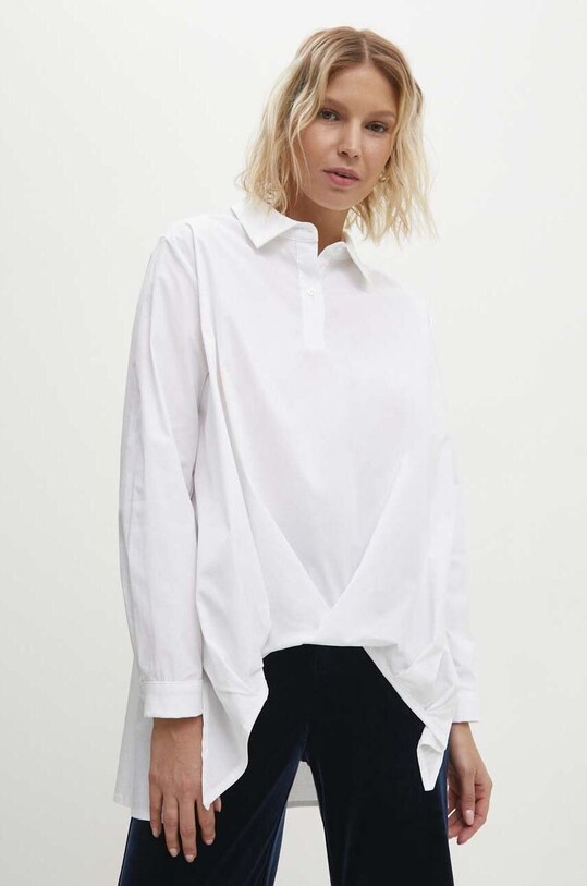 Блузка Answear Lab casual белый 221649.HWK