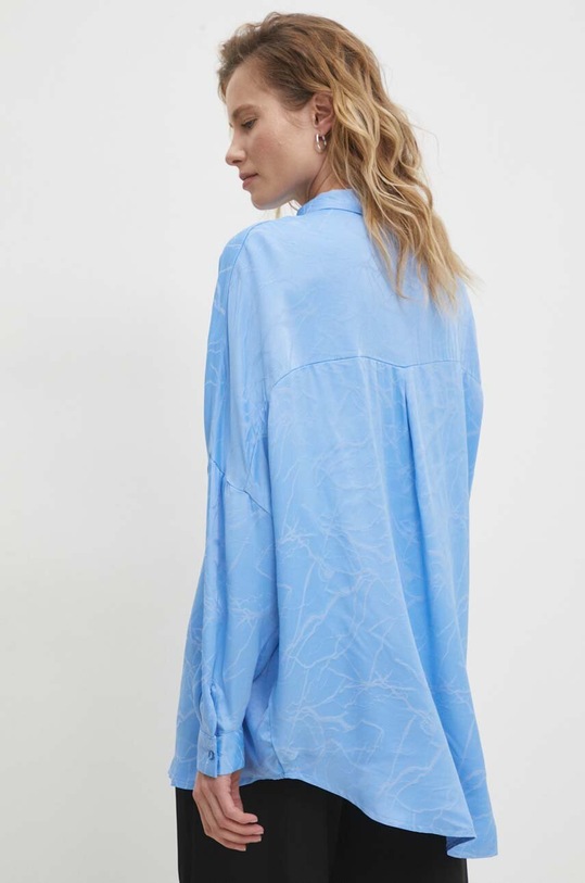 Ρούχα Πουκάμισο Answear.LAB 32684.TKK μπλε