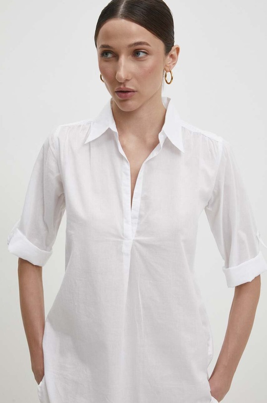 Bavlnená blúzka Answear.LAB biela 4057EF.HWK