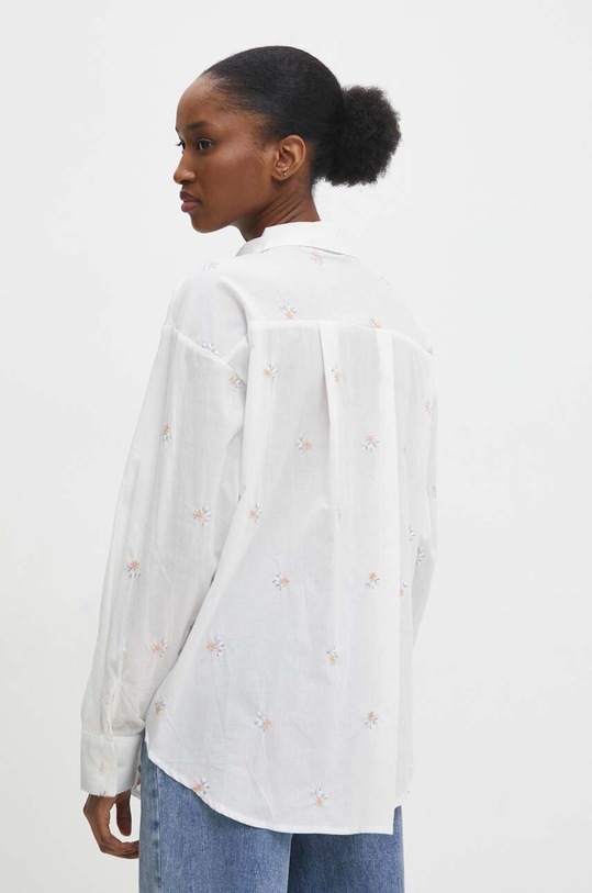 Odzież Answear Lab koszula bawełniana 1D529.HWK biały