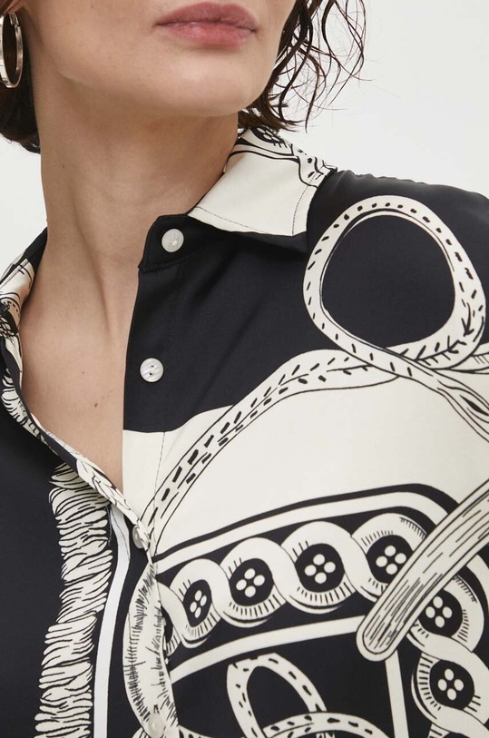 Πουκάμισο Answear.LAB s594.iw μαύρο