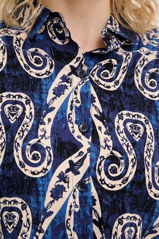 Answear.LAB koszula 80563.HWK niebieski