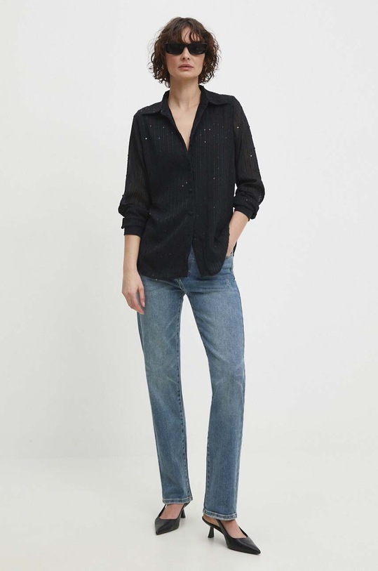 Answear Lab koszula 5816.HWK czarny WW24