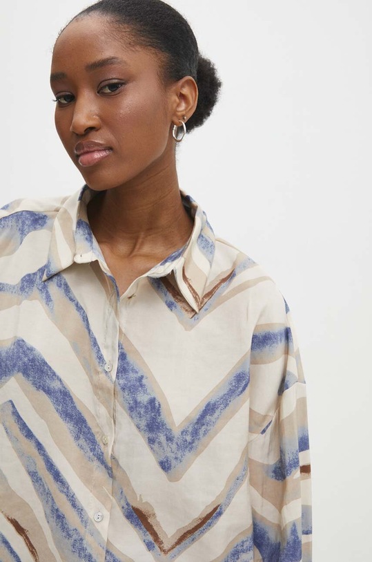 Answear Lab koszula beżowy sng.kdd032.tjs