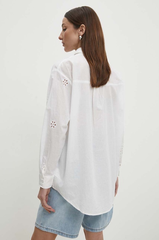 Одяг Бавовняна сорочка Answear Lab NL245411.gdb білий