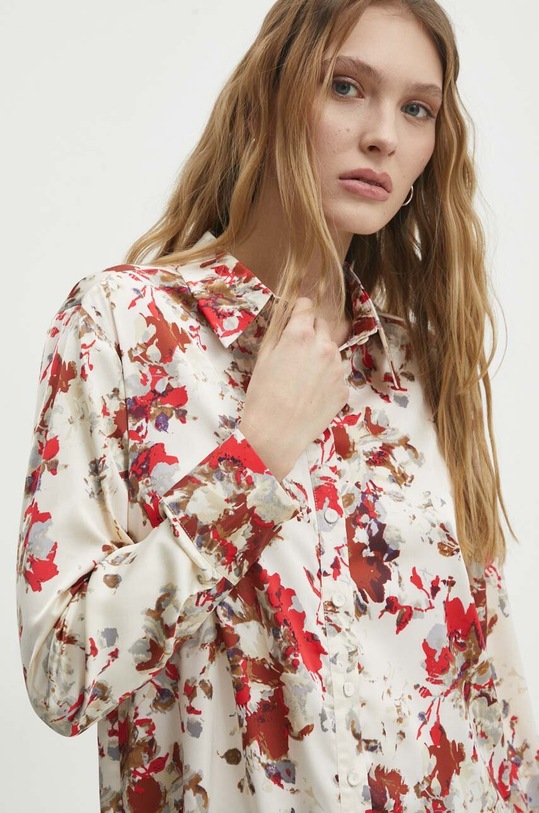 Answear Lab koszula regular beżowy mj28447.FKK