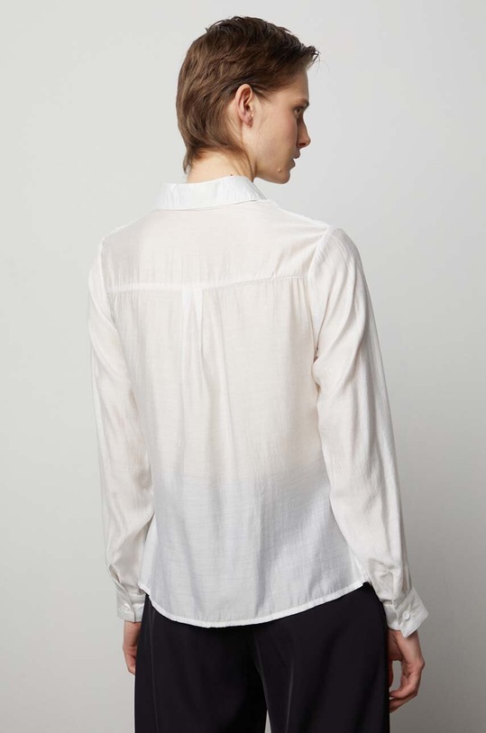 Oblečení Košile Answear.LAB ch642.FW bílá