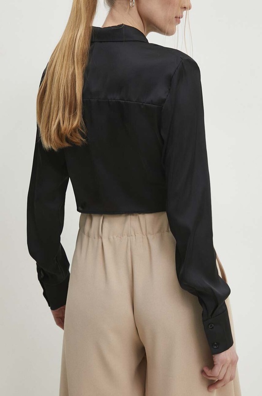 Odzież Answear.LAB koszula 24y11701.tdb czarny