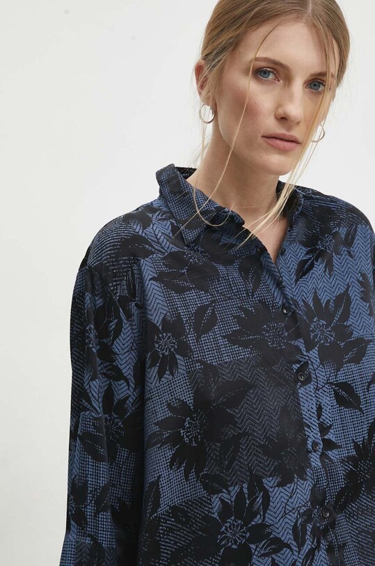 Сорочка Answear.LAB темно-синій 33603.th