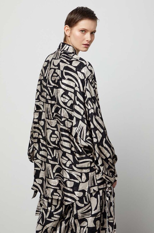 Сорочка Answear.LAB чорний 33751.th