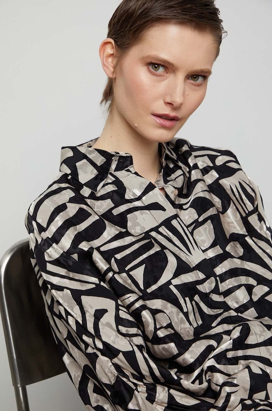 Сорочка Answear.LAB 33751.th чорний