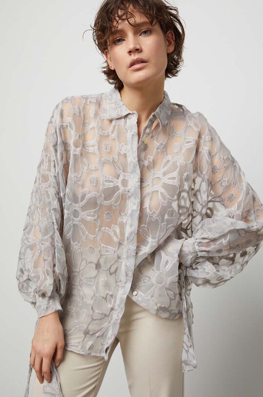 Сорочка Answear.LAB 33647.th білий WW24