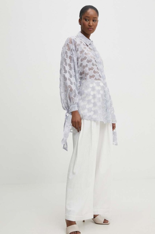 Πουκάμισο Answear.LAB 33648.th γκρί WW24