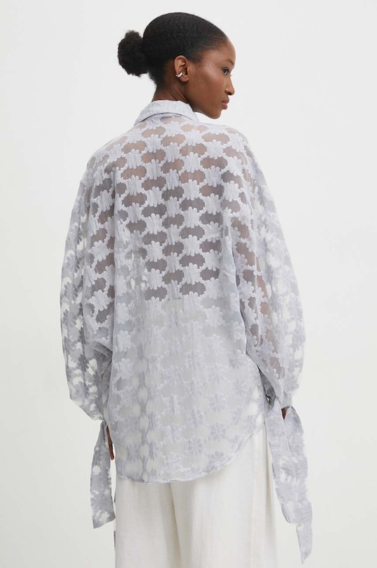 Ρούχα Πουκάμισο Answear.LAB 33648.th γκρί