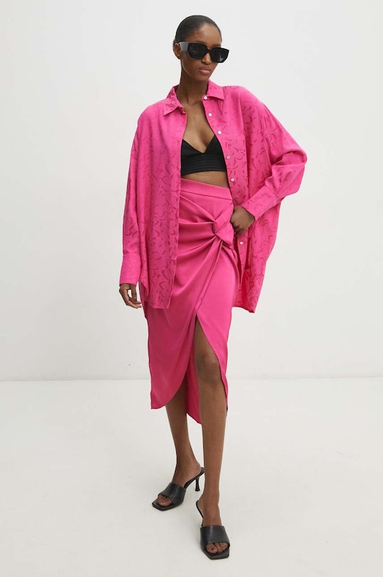 Answear Lab koszula 33152.TKK różowy WW24