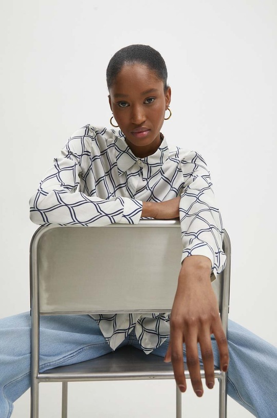 Answear Lab koszula regular beżowy 1232.th