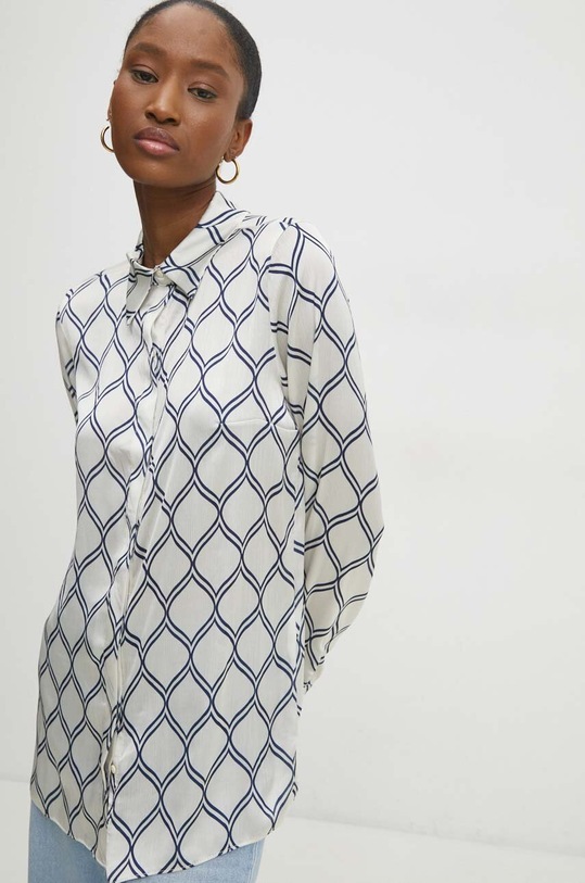 Answear Lab koszula 1232.th beżowy