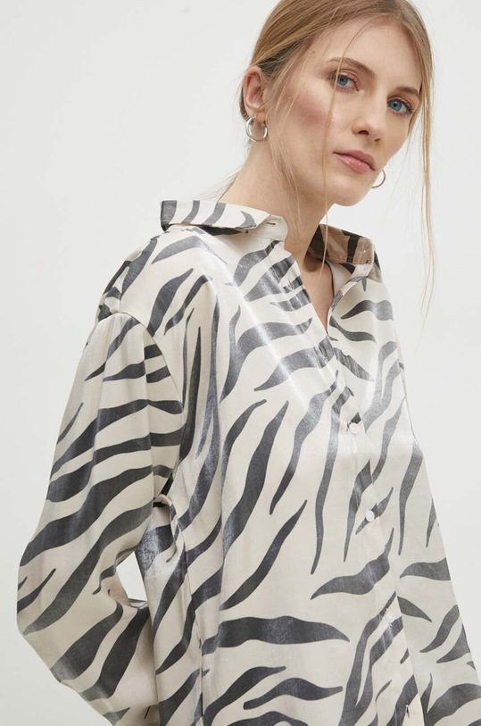 Answear Lab koszula beżowy kdd04u.tjs