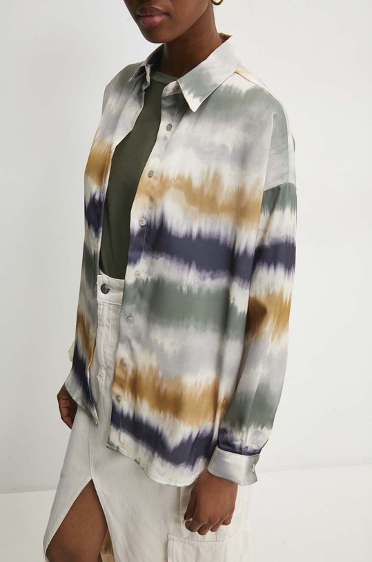 Answear Lab koszula klasyczny zielony kdd04w.tjs