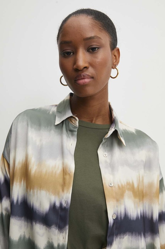 Answear Lab koszula kdd04w.tjs zielony