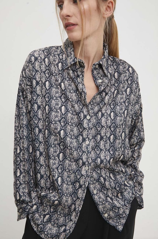 Košulja Answear.LAB casual crna kdd04y.tjs