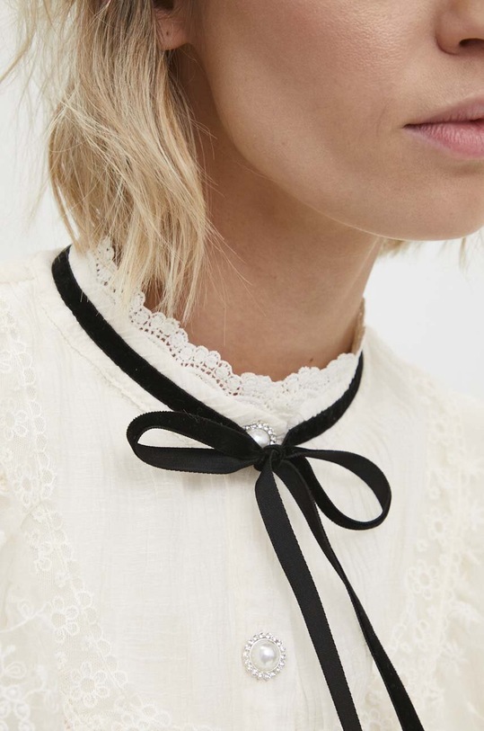 Answear Lab cămașă A21882.HWK bej