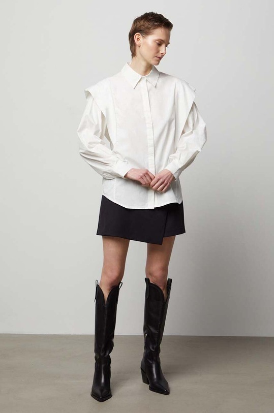 Риза Answear Lab 2033.IKK бял WW24