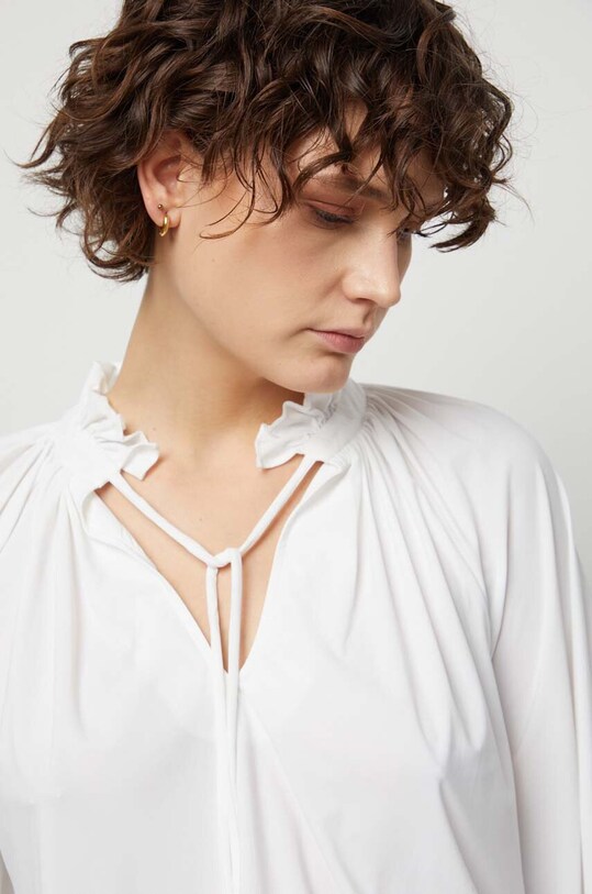 Answear Lab bluza alb 1003.IKK