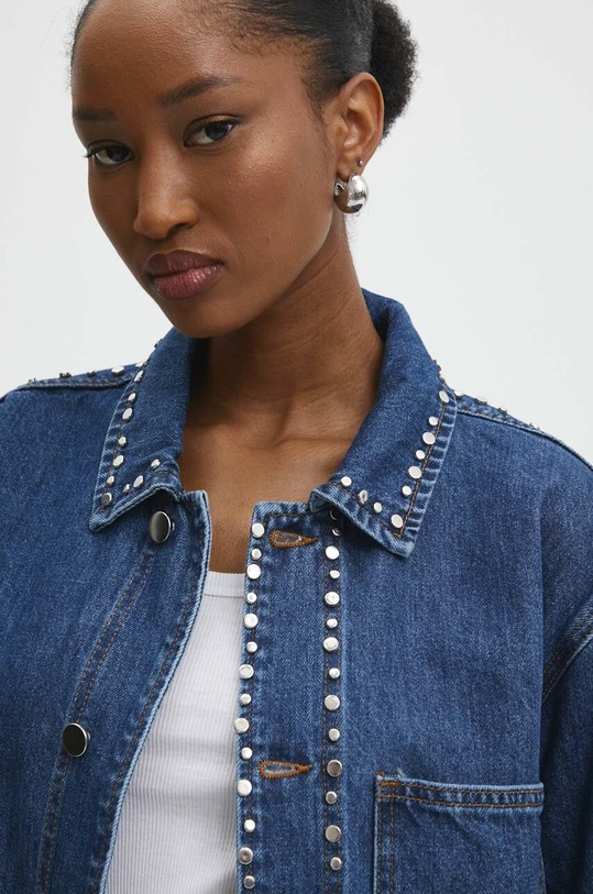 Answear Lab koszula jeansowa niebieski 2443.ijs