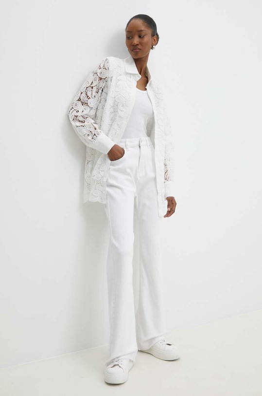 Answear Lab koszula bawełniana 2283.iw biały WW24