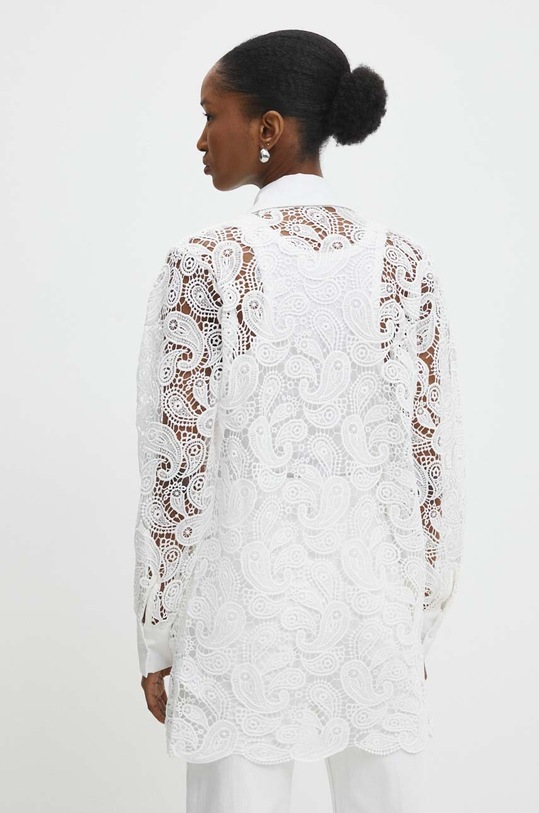 Odzież Answear Lab koszula bawełniana 2283.iw biały