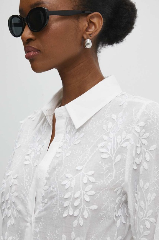 Answear Lab koszula bawełniana biały sc96.fh