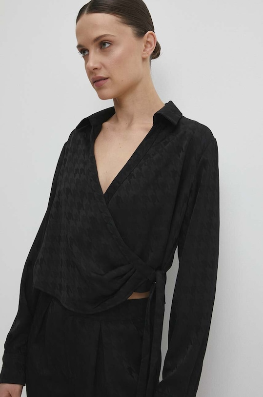 Answear Lab cămașă 37166jt.ijs negru