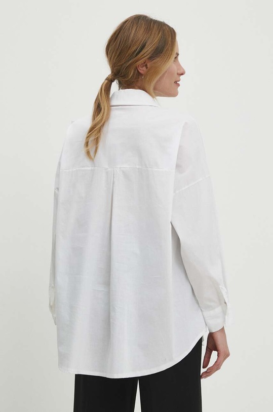 Odzież Answear Lab koszula bawełniana c3399.fkk biały