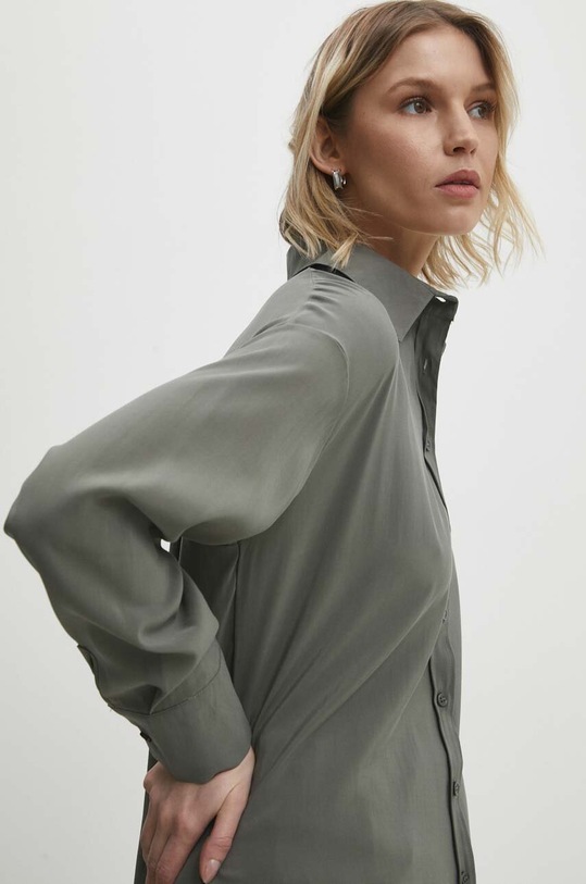 Answear Lab koszula klasyczny zielony 3005.TJS