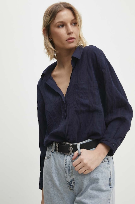 Answear Lab koszula klasyczny granatowy KDD06M.TJS