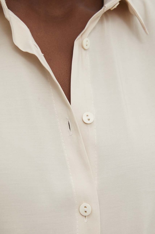 Answear Lab cămașă sng.kdd077.tjs bej