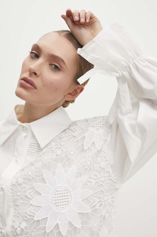 Answear Lab koszula casual biały A68373.HWK