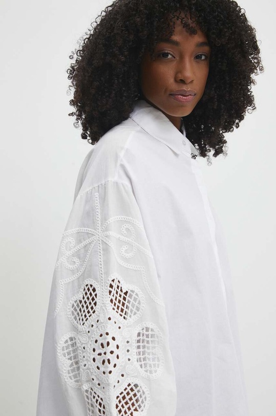 Answear Lab koszula bawełniana ZT150.HWK biały