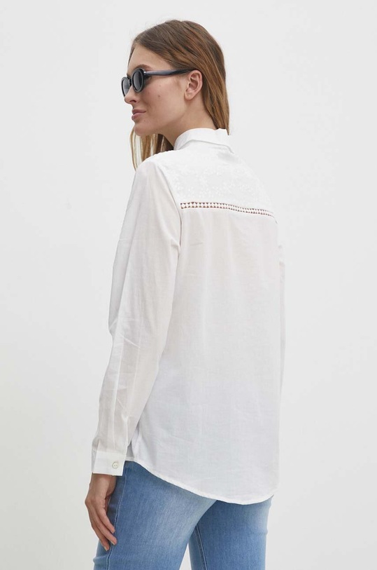 Odzież Answear Lab koszula bawełniana F23551.HWK biały