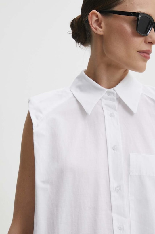 Answear Lab koszula bawełniana biały 5210.td