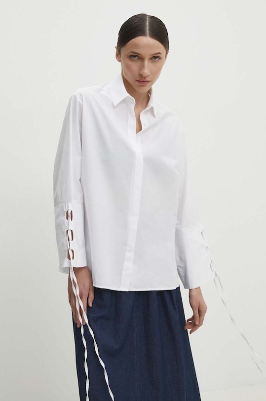 Answear Lab koszula bawełniana bawełna biały 6734.td