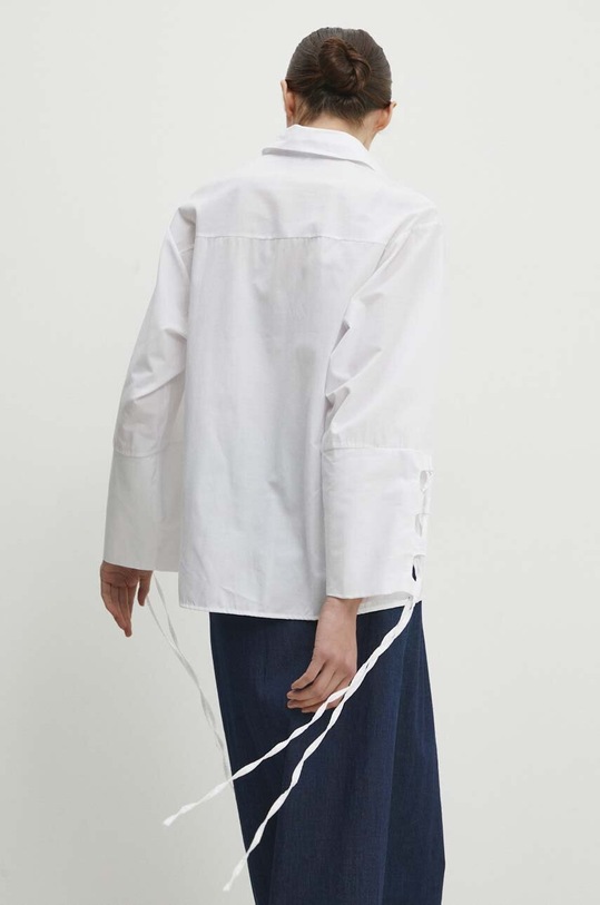 Одяг Бавовняна сорочка Answear Lab 6734.td білий