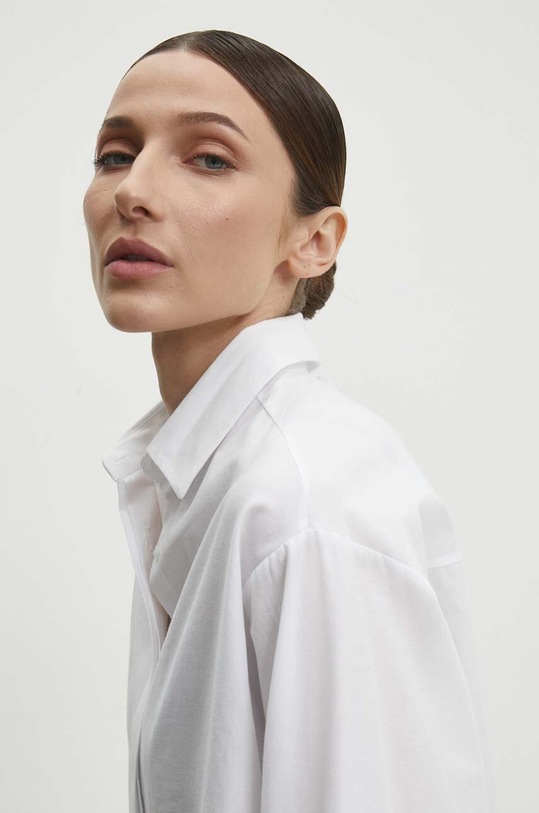 Answear Lab koszula bawełniana biały 6734.td